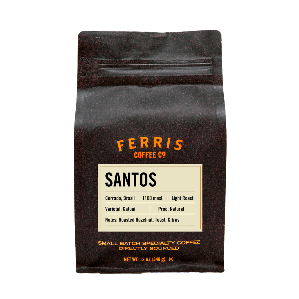 BRAZIL SANTOS 6/12 OZ BAGS