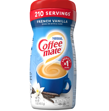 CREAMER FRENCH VANILLA COFFEE MATE 15 OZ