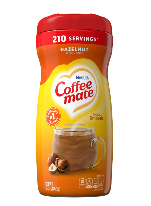 CREAMER HAZELNUT COFFEE MATE 15 OZ