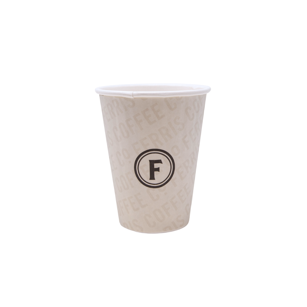 FERRIS LOGO 8 oz HOT CUPS 1000ct (2024)