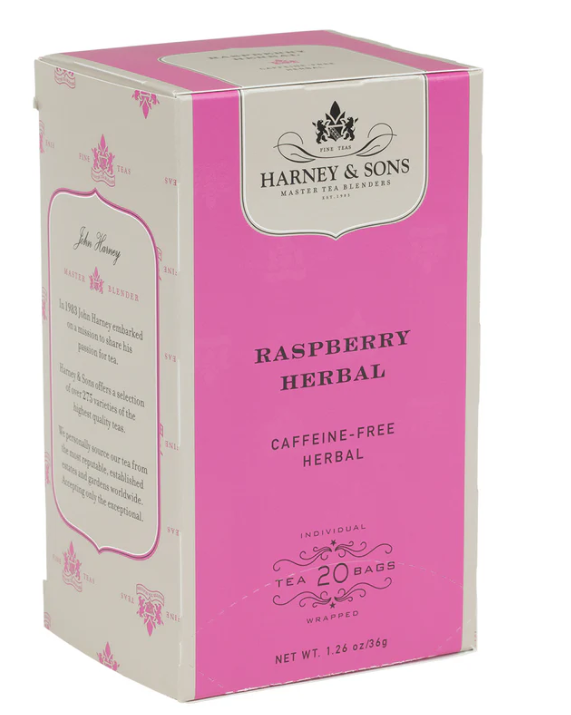 HARNEY RED RASPBERRY DECAF 20ct