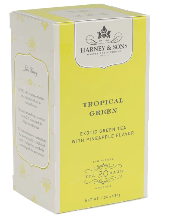 HARNEY TEA TROPICAL GREEN 20ct