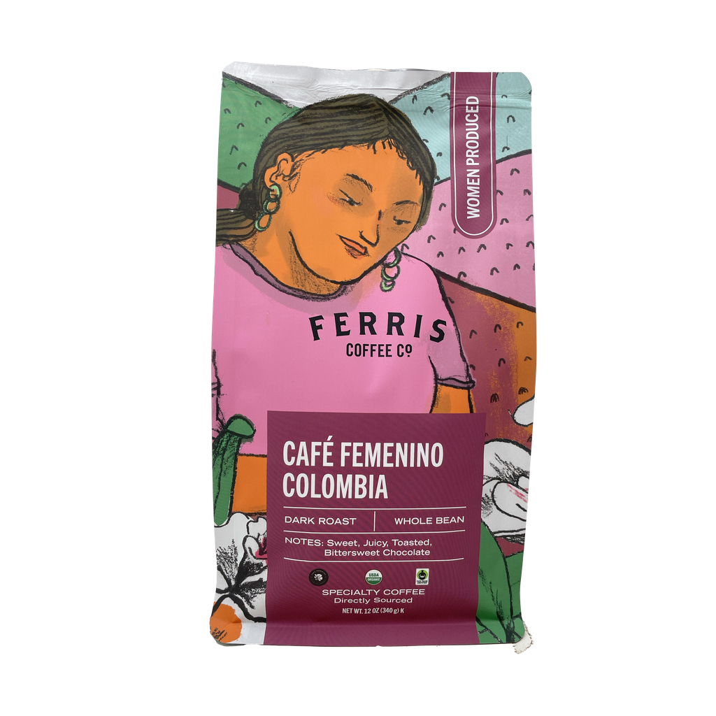 COLOMBIA FTO CAFE FEMENINO - WOMEN IN COFFEE - 6/12 OZ