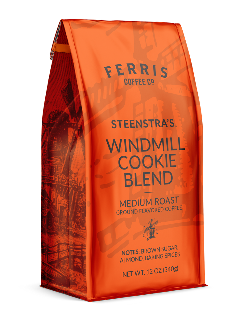 FLAVORED COFFEE - STEENSTRAS WINDMILL COOKIE COFFEE - GD 6/12 OZ (CASE)