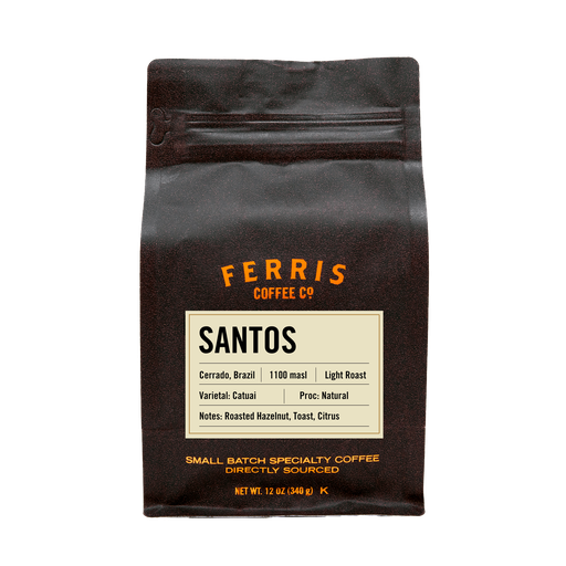 [43071] BRAZIL SANTOS 6/12 OZ BAGS