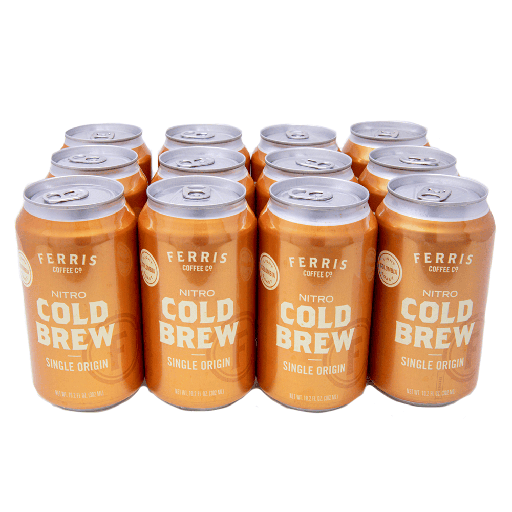 [45440] FERRIS SINGLE ORIGIN COLOMBIA COLD BREW COFFEE 12/10.2 OZ CASE (CAN)